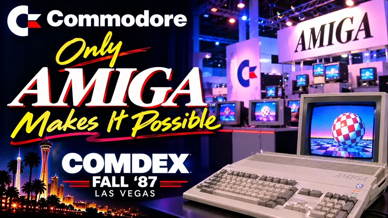 Only Amiga Makes It Possible - COMDEX 1987 Promotional Video