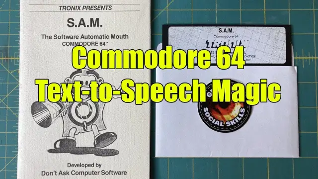 Commodore 64 SAM Sings "The Star-Spangled Banner" (1983 Demo)
